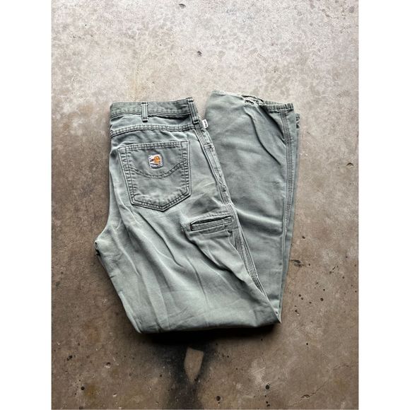 Carhartt Other - Carhartt Carpenter Earth tone green pants